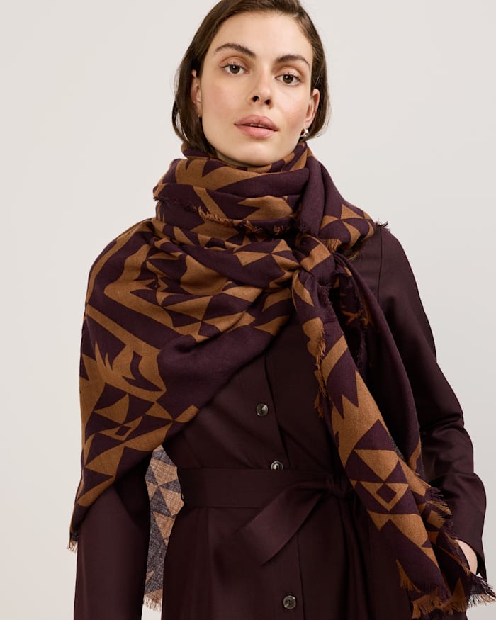 ECHO BAY FEATHERWEIGHT WOOL SCARF
